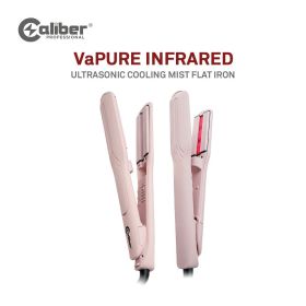 Caliber VaPURE Professional Infrared Heat with Ultrasonic Spray Cooling Mist Flat Iron