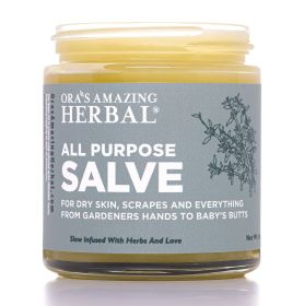 All Purpose Salve, Herbal Salve with Comfrey & Tea Tree Oil (size: Jar 4oz)