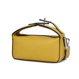 MKF Collection Sabine Crossbody Bag by Mia K (Color: Mustard)