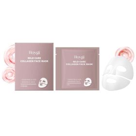 HOYGI Collagen Moisturizing Sheet Face Mask Set, 4 Pieces (Option: 4 Pieces)